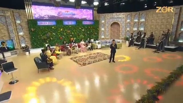 QOSIMBEKOV MUHAMMADAZIZBEK ZO'R TV ERTALABDAN SALOM KURSATUVIDA MUSTAG'ZOD QUSHIQNI KUYLADI смотреть онлайн