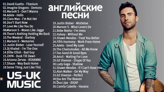 Зарубежные песни Хиты - Justin Bieber, Adele, Taylor Swift, Shawn Mendes, Bruno Маrs #3 смотреть онлайн