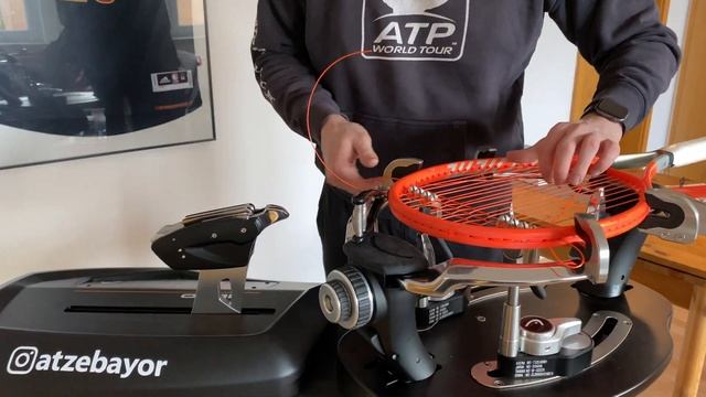 Stringing Head Radical Pro with Head EX-TE3300 смотреть онлайн