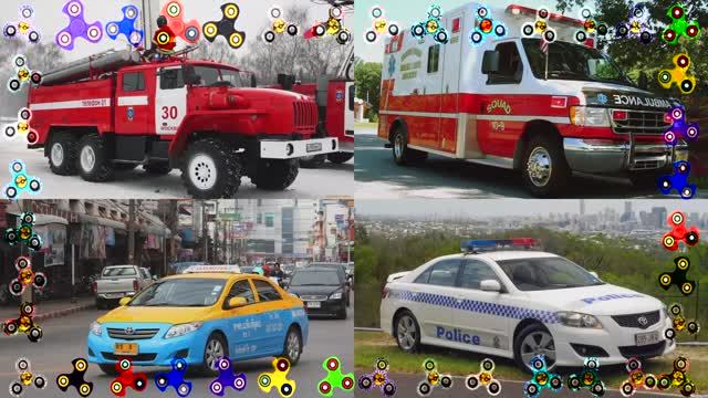 Учим ТРАНСПОРТ! Развивающие ПАЗЛЫ для малышей со ЗВУКАМИ! Автобус, Пожарная машина, Скорая помощь смотреть онлайн