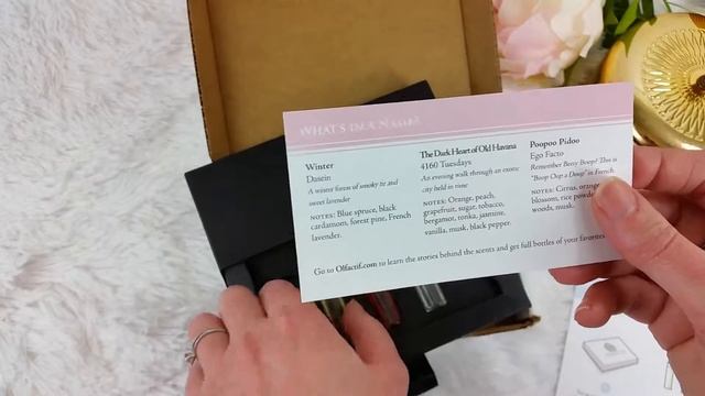 Olfactif January 2016 Unisex Fragrance Subscription Box смотреть онлайн