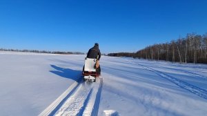 Мой Снегоход Бурлак АЗИМУТ!