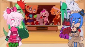 Реакция Аниматроников из фнаф9 на тик ток (Gacha Club) ПроСТ0_Лера