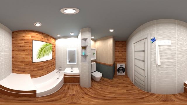 Ново-Патрушево Пальмовый лист 360 визуализация смотреть онлайн