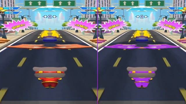 TALKING TOM HERO DASH -- PURPAL HERO TOM & HERO TOM CLASSIC RUN MIRROR MODE FUNNY FAIL смотреть онлайн