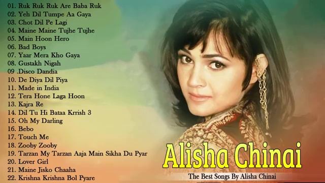 ALISHA CHINAI Evergreen Songs | Volume 2 | Melodious Alisha Chinai Hits | 90's Sensation