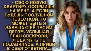 Невестка красиво ответила свекрови. Слушать Истории из жизни бесплатно