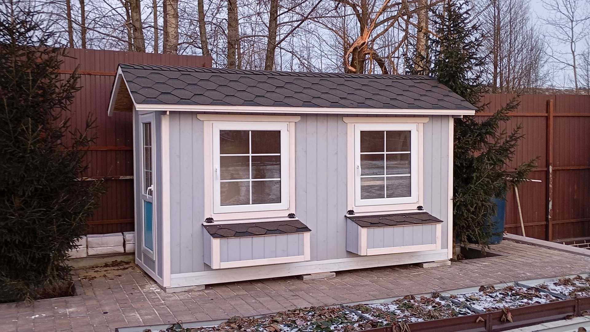 Готовый зимний курятник. Новгородово Подворье. смотреть онлайн