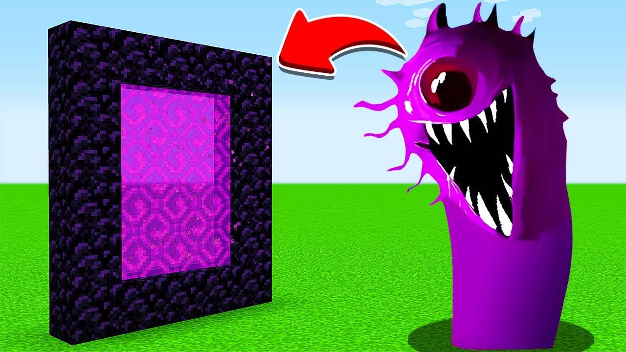 Я Нашел ФИОЛЕТОВОГО СПРУНКИ DURPLE ( Фаза  ) В МАЙНКРАФТ! #майнкрафт #Minecraft