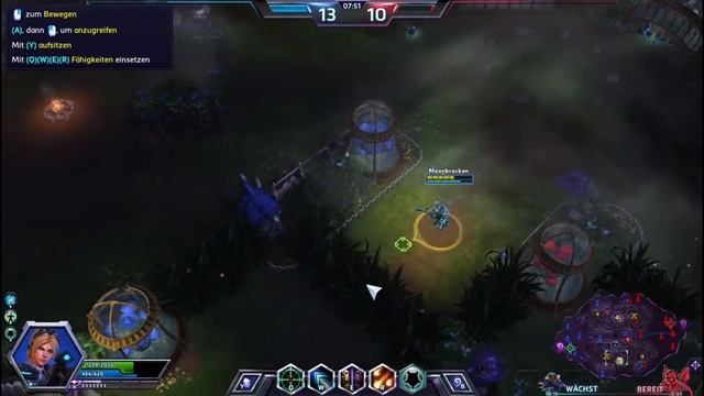 Heroes of the Storm: Übungsmodus Teil 3 (Alpha) смотреть онлайн