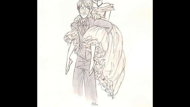 Andromeda Black X Ted Tonks Fanart