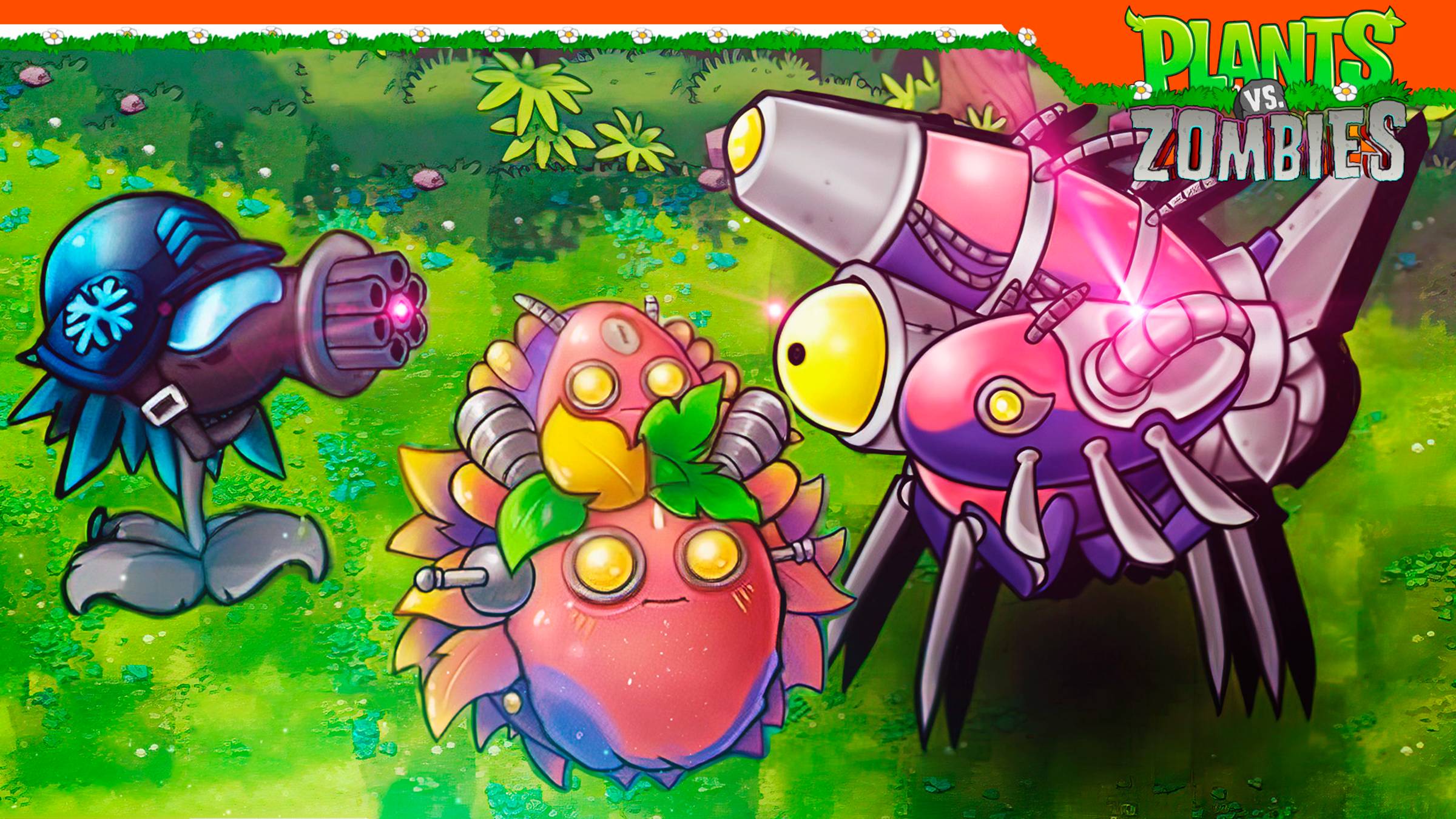 😈 НОВОЕ РАСТЕНИЕ МЕГА СОЛНЕЧНЫЙ ОРЕХ ИМБА ФЬЮЖН 😈 Plants Vs Zombies Fusion Растения против зомби