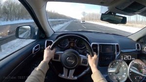 2012 Jeep Grand Cherokee SRT8 6.4L V8 470 HP TOP SPEED AUTOBAHN DRIVE POV