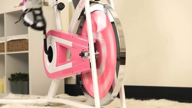 Sunny Health & Fitness P8100 Pink Indoor Cycling Bike смотреть онлайн