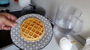 Тестирую мини вафельницу Тесто для минивафельницы