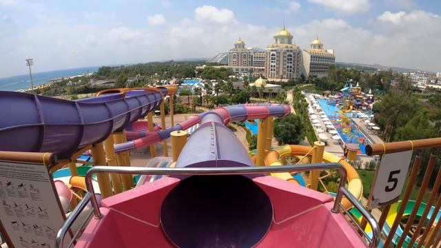 Space Bowl Water Slide at Delphin BE Grand Resort смотреть онлайн