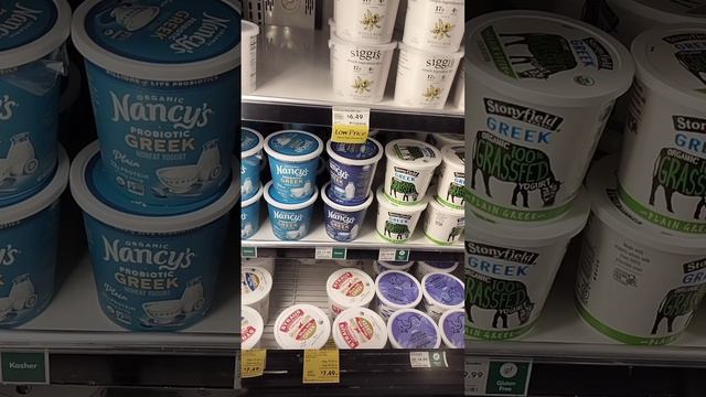 Стоимость продуктов в США