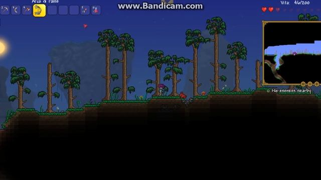 Прохождение террарии 1.3 #6 Мой первый лук. смотреть онлайн