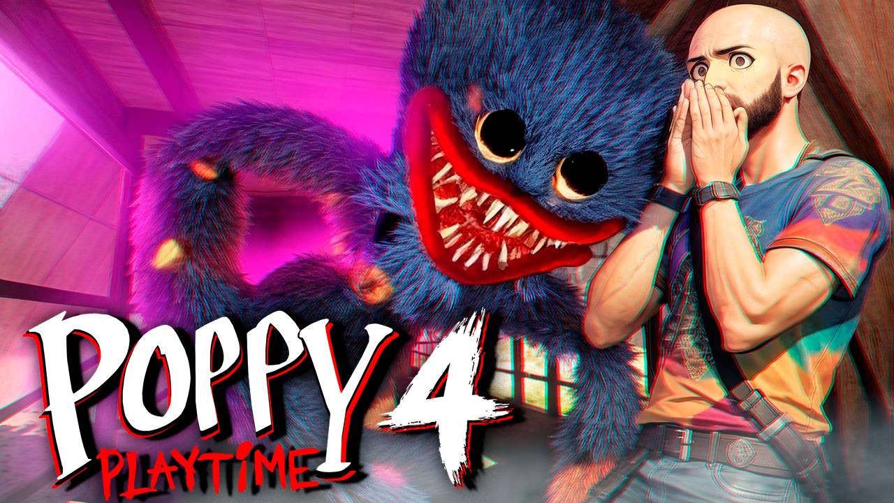 ХАГГИ ВАГГИ ЖИВ! Poppy Playtime Chapter 4 Safe Haven (Убежище) Полное прохождение #7 смотреть онлайн