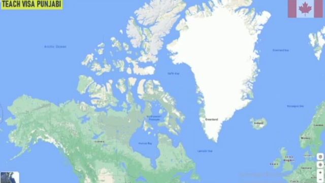 Greenland To Canada Di Donkey By Ship -- Greenland Canada Border . смотреть онлайн