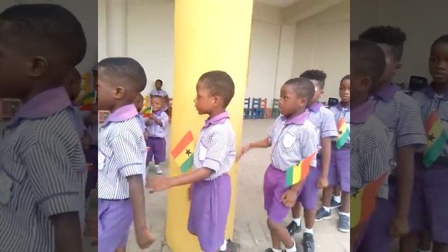 Pure Kharis School Jason and Jasmine marching on 6th March independence day... 06/03/2023 смотреть онлайн