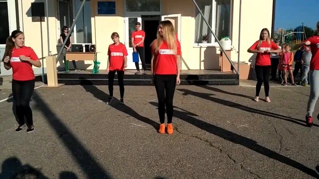 Флешмоб на день здоровья.