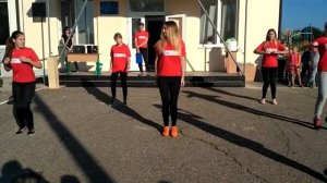 Флешмоб на день здоровья.