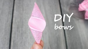 Бант из лент, который сможет сделать каждый посмотрев мастер-класс