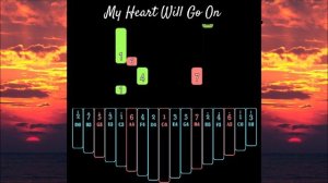 My Heart Will Go On - Celine Dion from «Titanic»| Kalimba Tutorial (Hard)