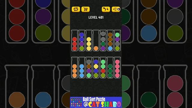 Ball Sort Puzzle Level 401 🎯No Extra Tubes😂Game Walkthrough😘 Stay Home And Fun Play #WithMe смотреть онлайн
