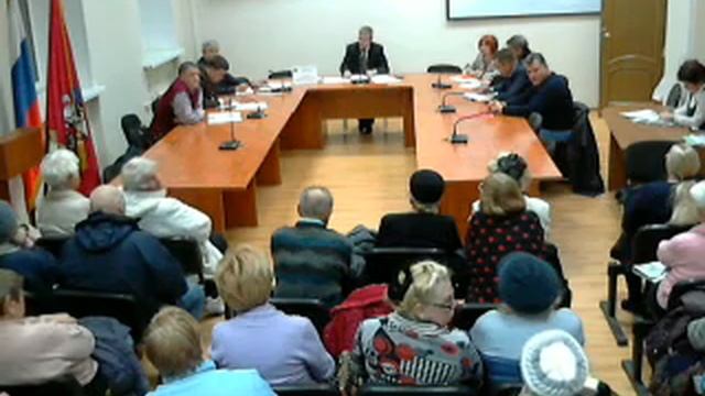 Плановая встреча с населением ИО главы управы района Аэропорт Н.И.Каргина 21.10.2015 г. смотреть онлайн