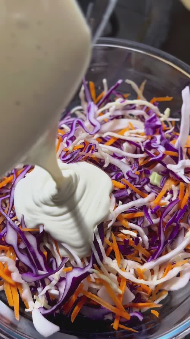 Капустный салат Коул Слоу. Идеально подходит к мясу!