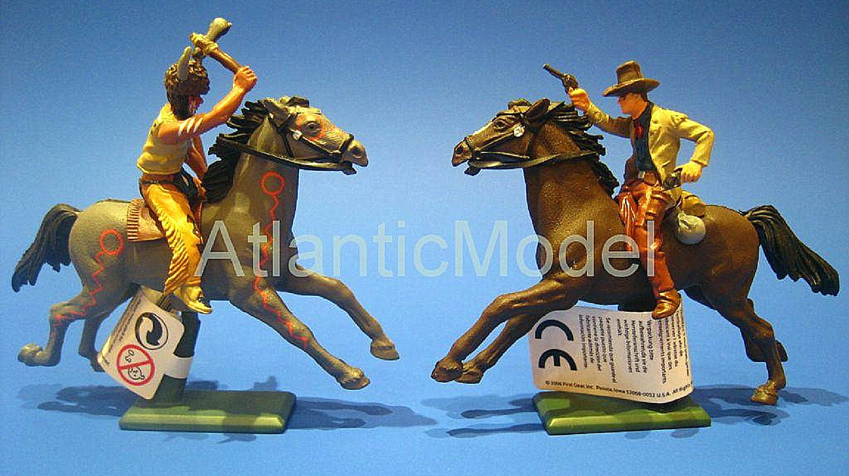 солдатики Britains Конные шериф и индеец с томагавком смотреть онлайн