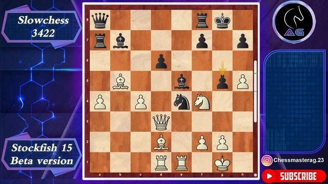 The new Stockfish can't be defeated!! || Stockfish 15 vs Slowchess смотреть онлайн