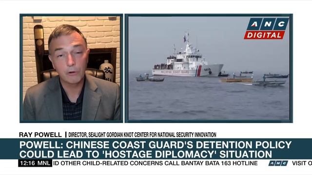 Powell: China playing complicated maritime chess game by using coast guard vessels, militia force смотреть онлайн