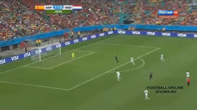 Легендарный Гол Ван Перси в ворота Касильяса смотреть онлайн