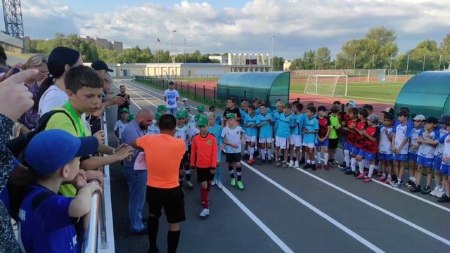 Церемония награждения по результатам турнира ко дню Строителя и 50-летию команды ФК "Турбина" смотреть онлайн