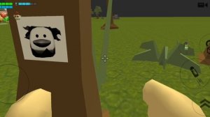 Секретная и многими незамеченная
 пасхалка в чикен Ган!🎉