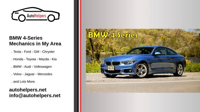 BMW 4 Series Mechanics in My Area смотреть онлайн