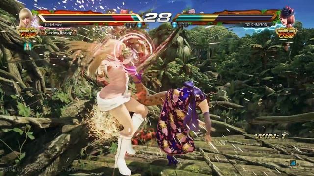 TEKKEN 7 LuckyEevee (Lili) vs TOUCHMYBODY (Anna) смотреть онлайн