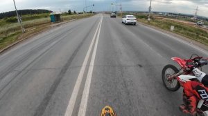 Как не нужно ездить / ЭНДУРО ПО ГОРОДУ