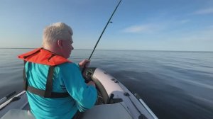 Первый выезд на Рыбинское водохранилище