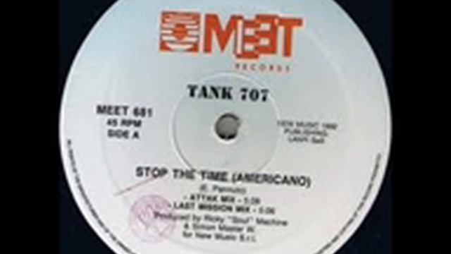Tank 707 Stop The Time (Americano) 1992