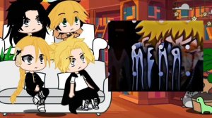 реакция токийских мстителей на такемичи ханагаки (кринж полнейший ну ладно)