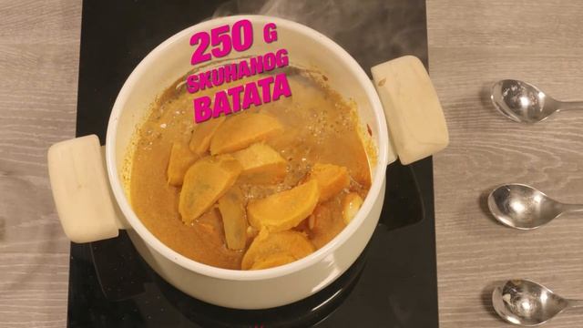 Kremozna juha od kikirikija i batata смотреть онлайн