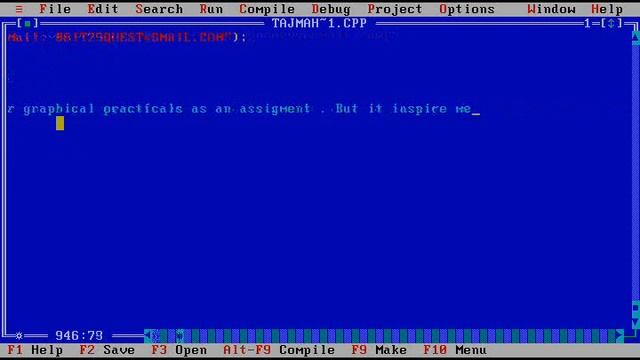 TAJ MAHAL Graphics | Turbo C++ смотреть онлайн