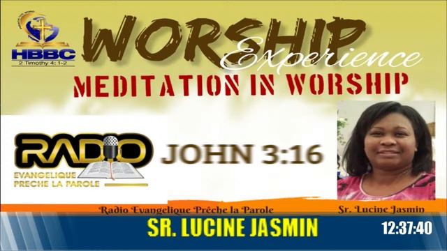 MEDITATION IN WORSHIP/ SR. LUCINE JASMIN/ 11/17/22 смотреть онлайн