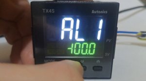 Настройка TX4S в режиме нагрева с Pt100
