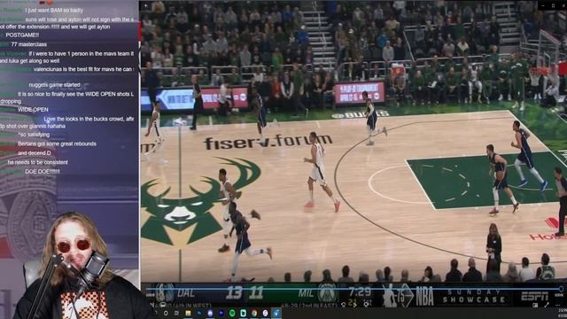 Luka Doncic Drops 32 Points AND 15 Assists Against the Bucks - Mavericks vs Bucks Reaction смотреть онлайн