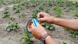 Как надёжно закрепить коннектор на переносном поливочном шланге